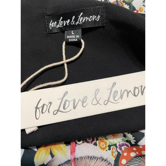 NWT - For Love & Lemons June Bell Sleeve Mini - Picture 5 of 8